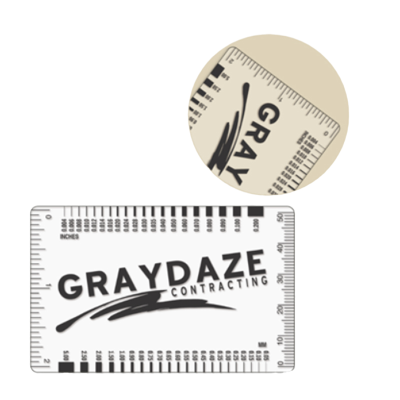 Crack Width Gauge Card
